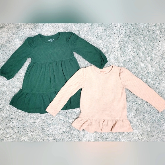 Cat & Jack Other - Girls Long Sleeve Dress & Top
